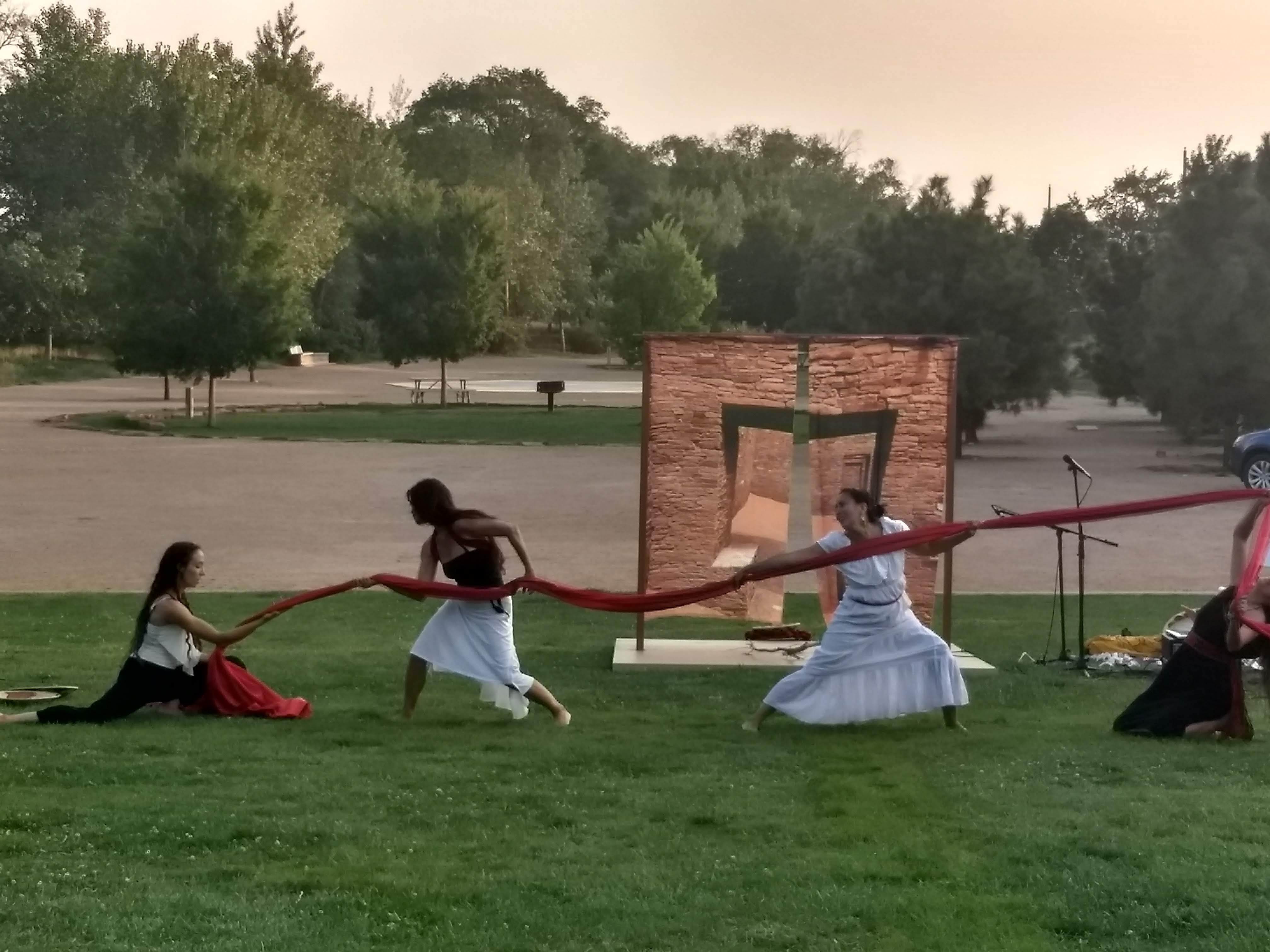 Chaco Canyon Railyard event